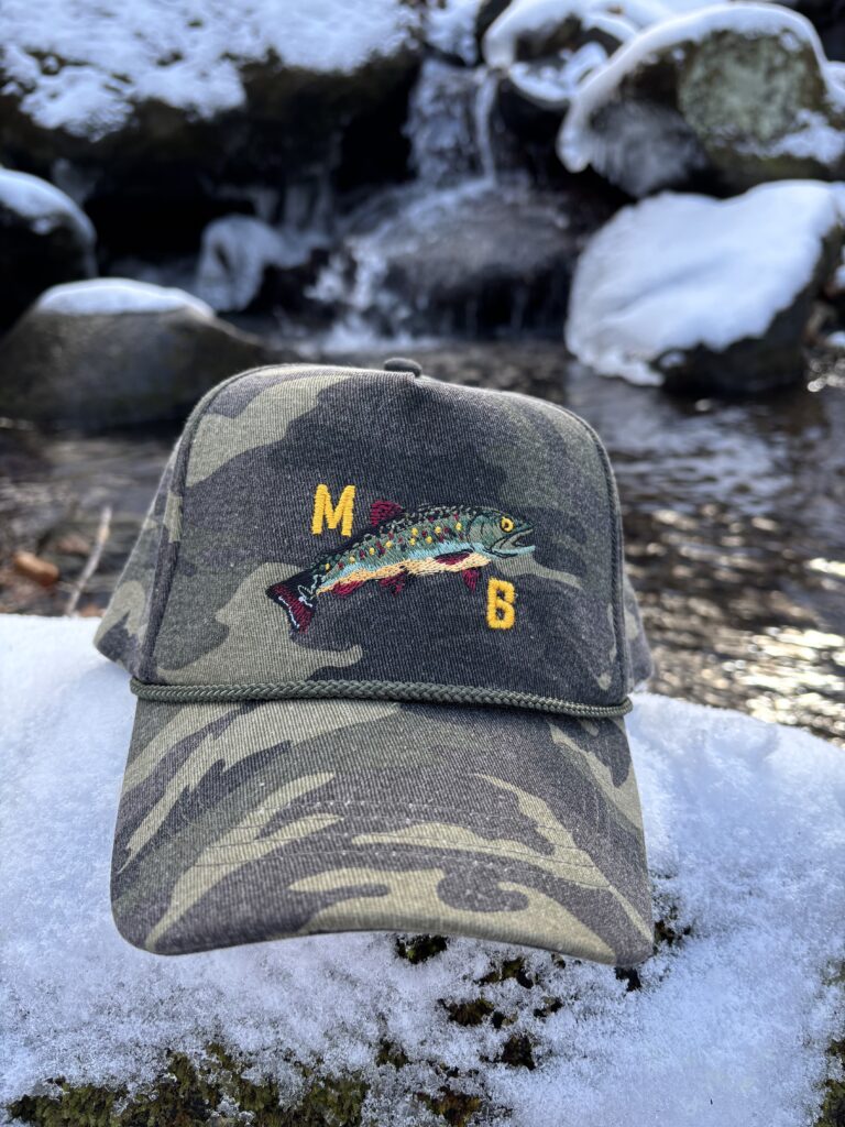 Brook Trout Camo Rope Hat
