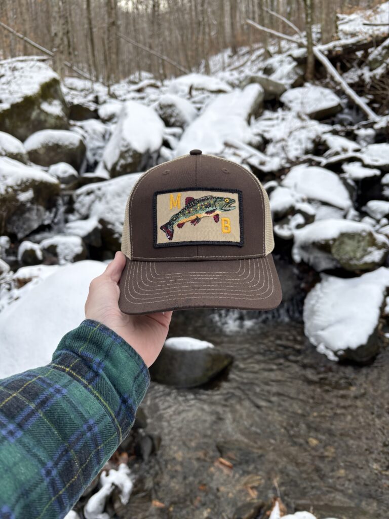 Brook Trout Patch Trucker Hat