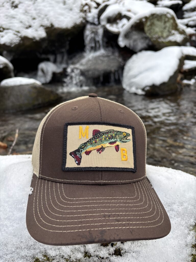 Brook Trout Patch Trucker Hat